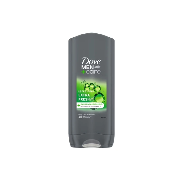 DOVE GEL DUS 400ML EXTRA FRESH MEN